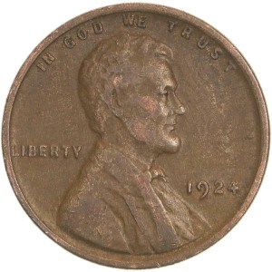 1924 Wheat Penny