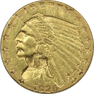 1925 Indian Head Quarter Eagle
