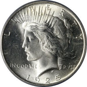 1925 Silver Dollar