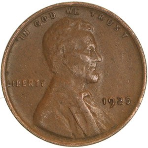 1925 Wheat Penny