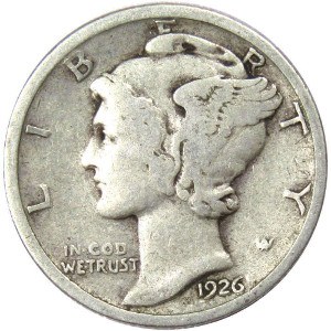 1926 Dime