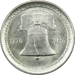 1926 Sesquicentennial half dollar Reverse