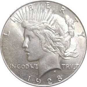 1928 Silver Dollar