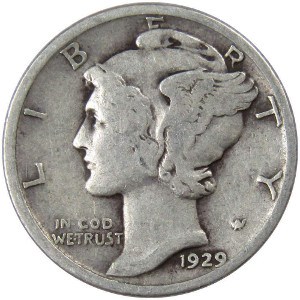 1929 Dime