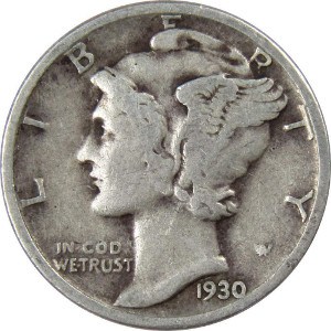 1930 Dime