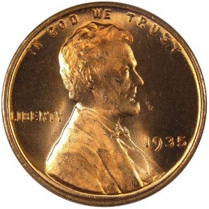 1935 Wheat Penny