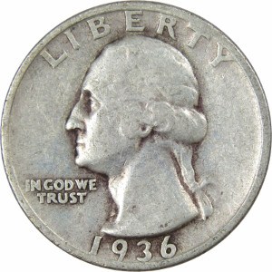 1936 Quarter