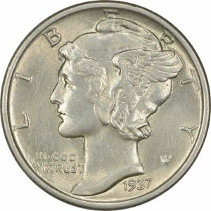 1937 Dime