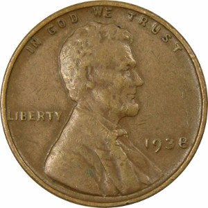 1938 Wheat Penny