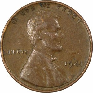 1941 Wheat Penny