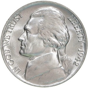 1942 nickel