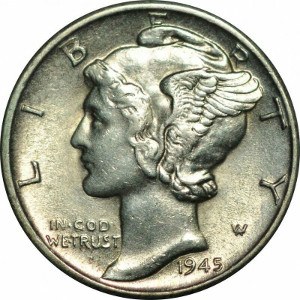 1945 Dime