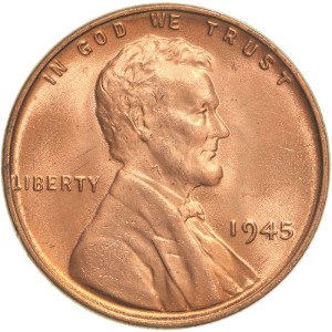 1945 Wheat Penny