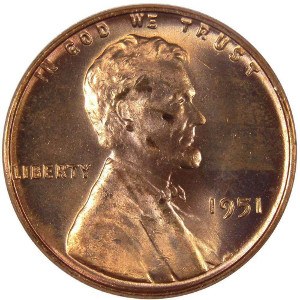 1951 Wheat Penny