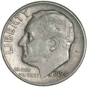 1954 Dime