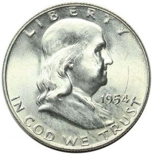 1954 Half Dollar