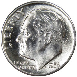 1956 Dime