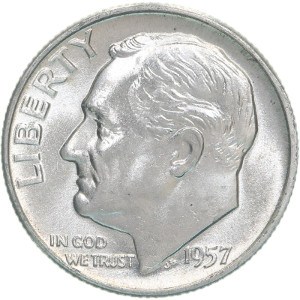 1957 Dime