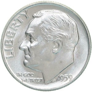 1959 Dime