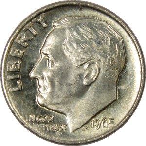 1965 Dime