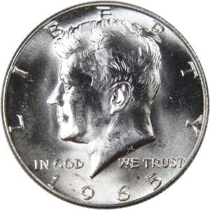 1965 Half Dollar