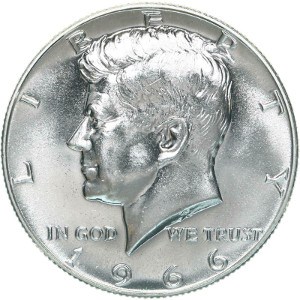 1966 Half Dollar