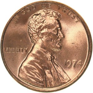 1974 Penny
