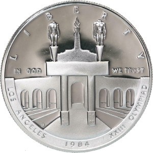 1984 Olympic Silver Dollar