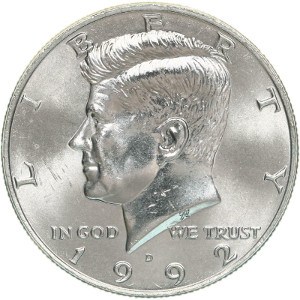 1992 Half Dollar