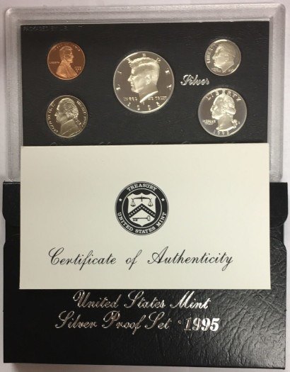 1995 Silver Proof Set