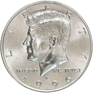 1996 Half Dollar