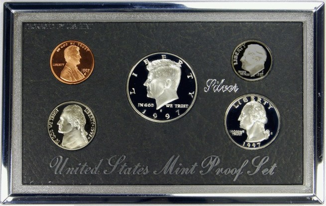 1997 Silver Proof Set