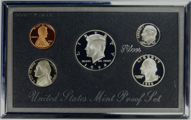 1998 Silver Proof Set