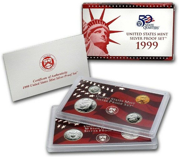 1999 Silver Proof Set