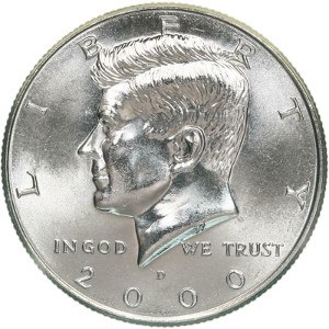 2000 Half Dollar