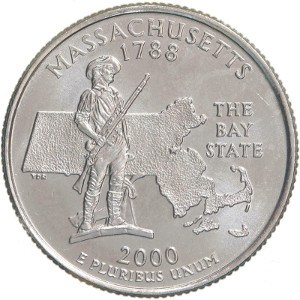 2000 Massachusetts Quarter