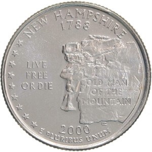 2000 New Hampshire Quarter