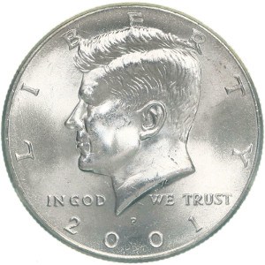 2001 Half Dollar