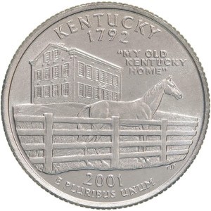 2001 Kentucky Quarter