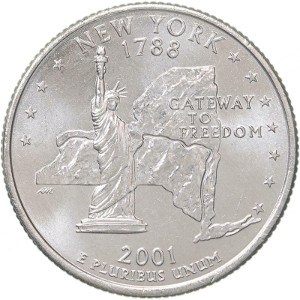 2001 New York Quarter