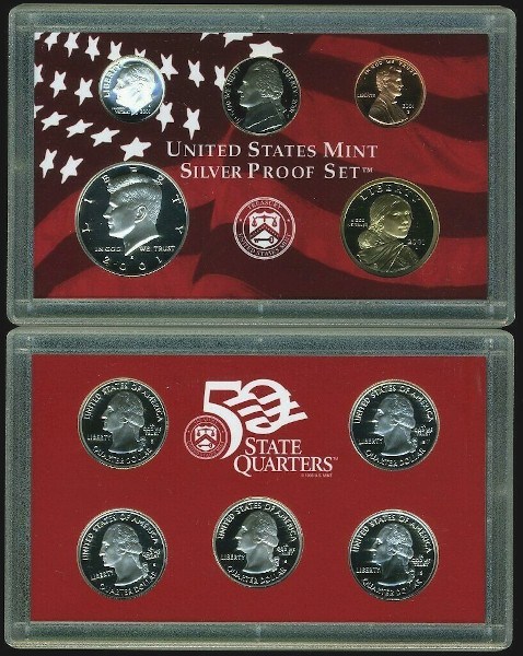 2001 Silver Proof Set