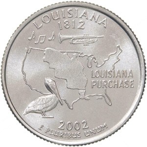 2002 Louisiana Quarter