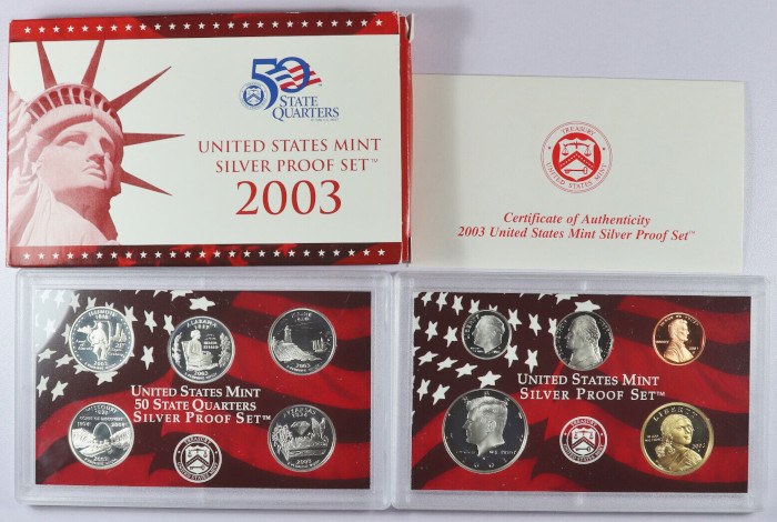 2002 Silver Proof Set