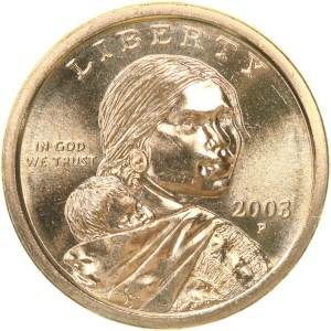 2003 Sacagawea Dollar Coin