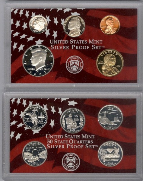 2003 Silver Proof Set