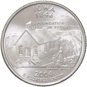 2004 Iowa Quarter