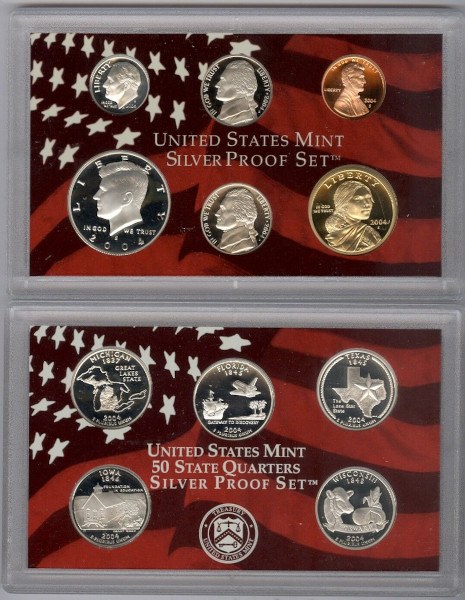 2004 Silver Proof Set