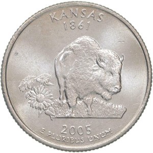 2005 Kansas Quarter