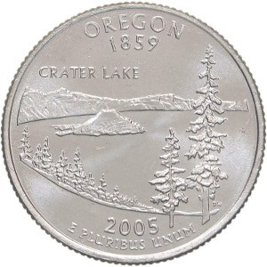 2005 Oregon Quarter