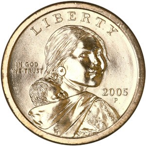 2005 Sacagawea Dollar Coin